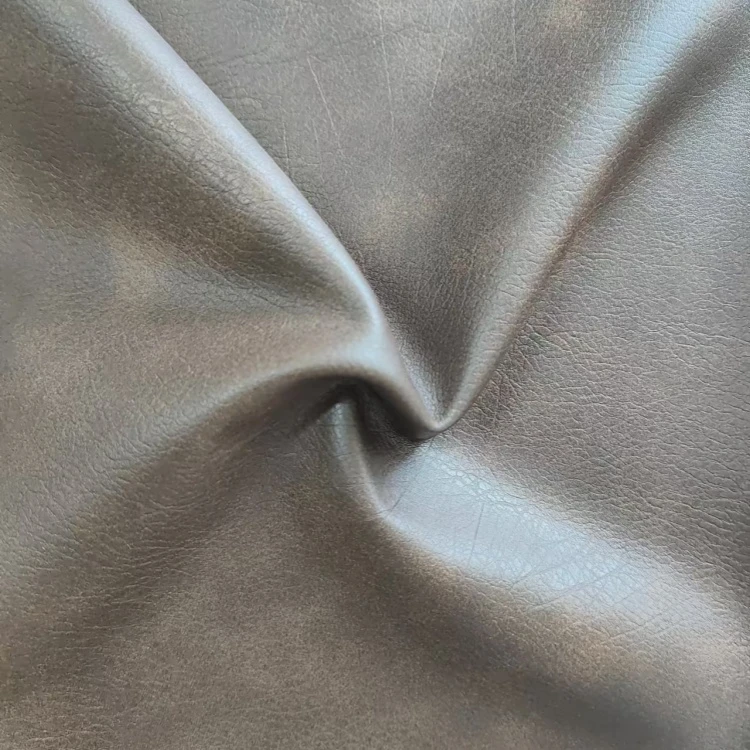 Distressed Faux Leather Fabric