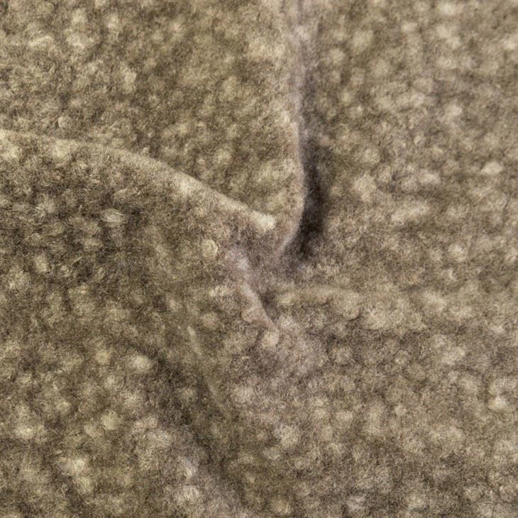 Polyester Looped Boucle Coat Fabric