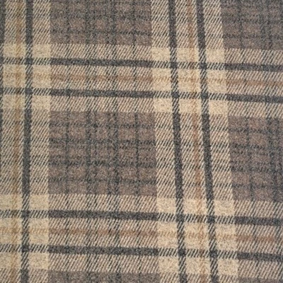 Pletena jacquard smeđa tkanina